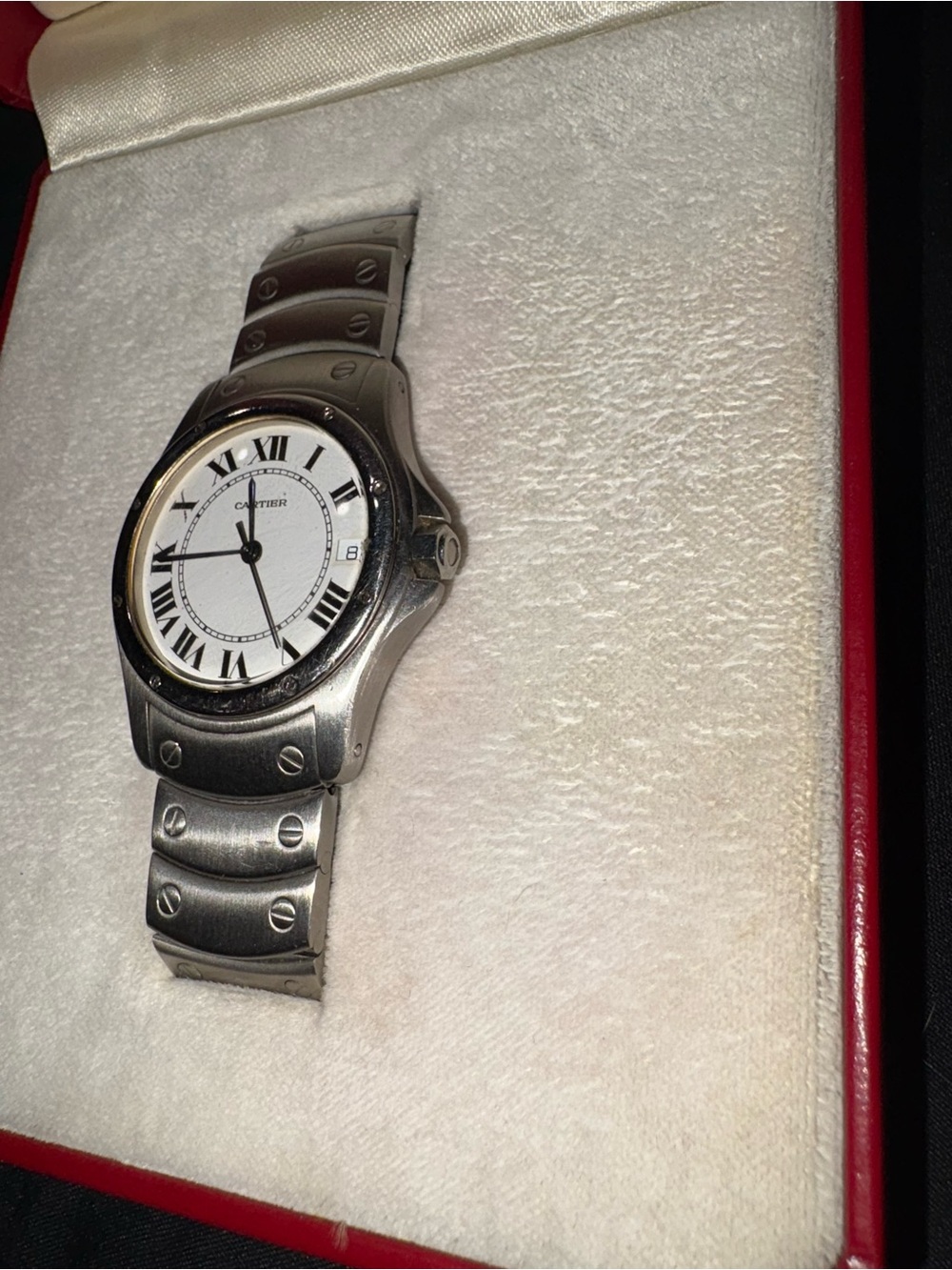 Santos steel Ronde De Cartier watch - Picture 2 of 11
